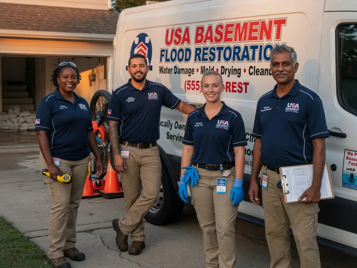 Basement Flood Cleanup company in Forest, LA